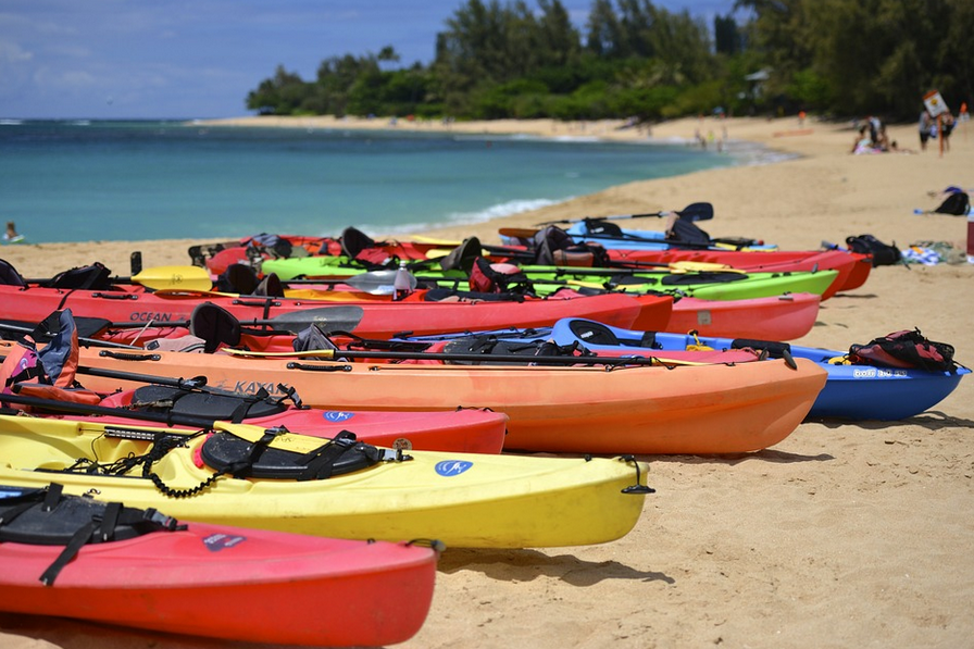 kayaks